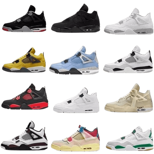 Jordan 4 Budget (20+ Colorways)