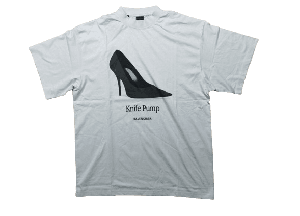 Balenciaga Knife Pump T-Shirt
