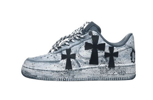 AF1 x Chrome Hearts