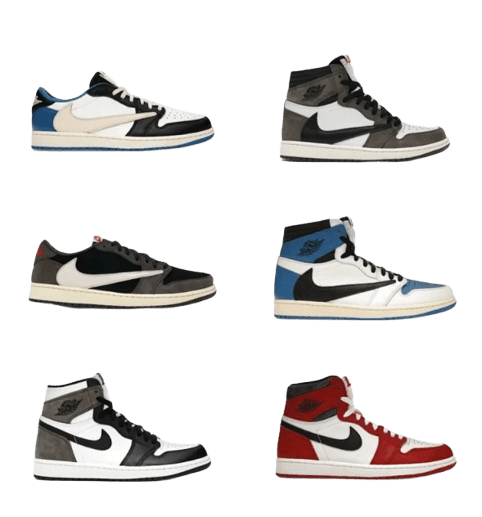 Air Jordan 1 (33 Colorways) A-Grade