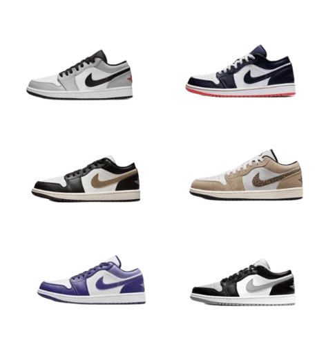 Air Jordan 1 Low (13 Colorways)
