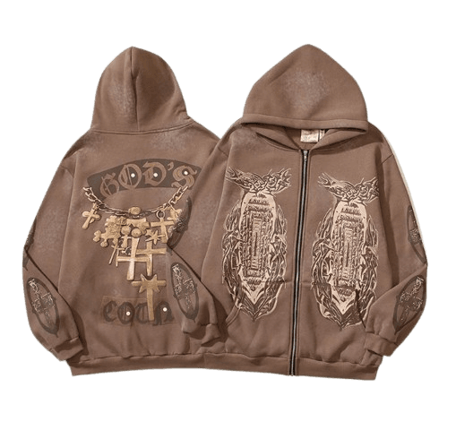 Travis Scott Utopia God's Country Zip Hoodie