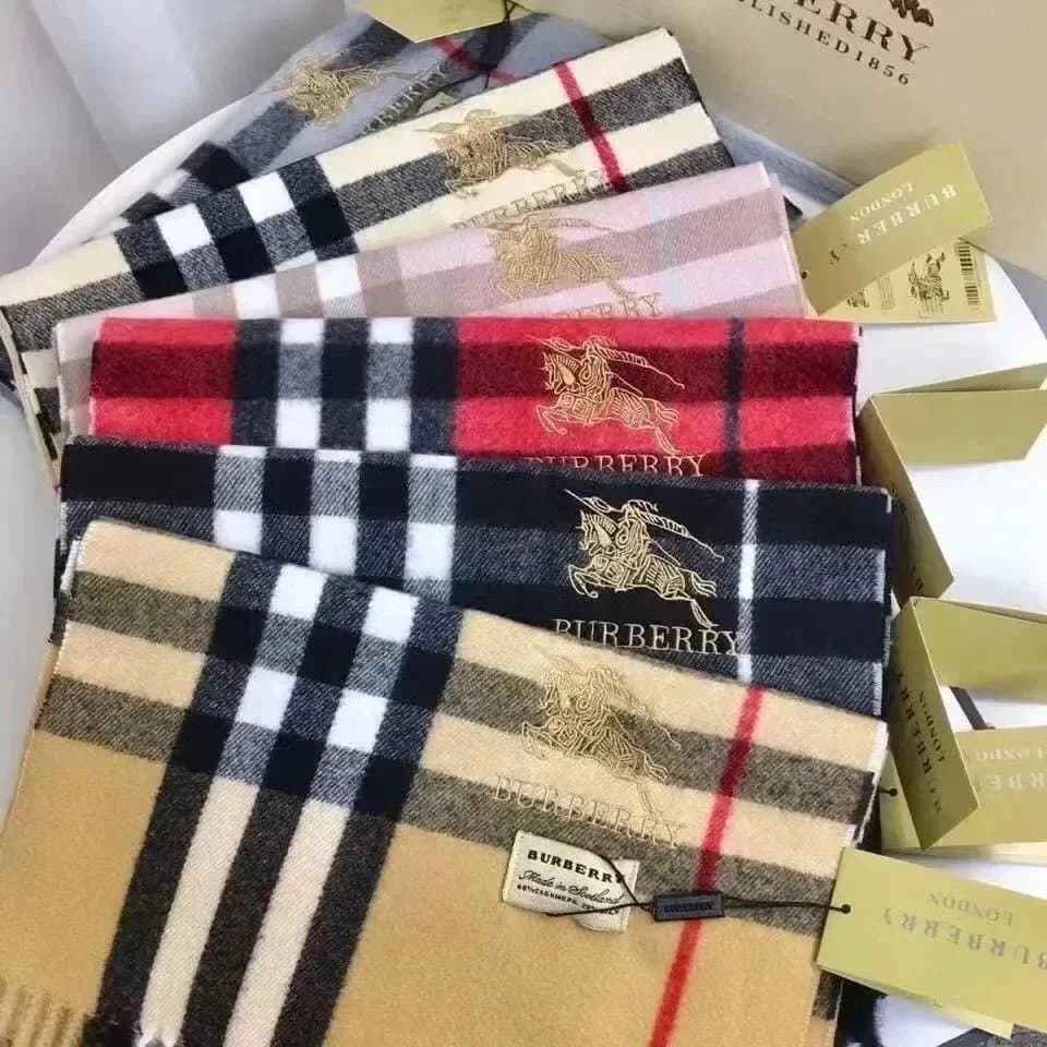 Burberry Classic Check Cashmere Scarf
