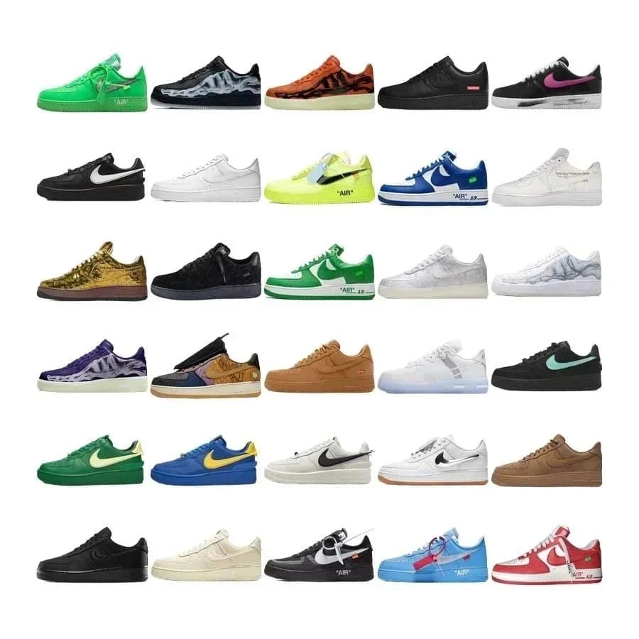 NIKE AF 1 (lv off-white Stussy)