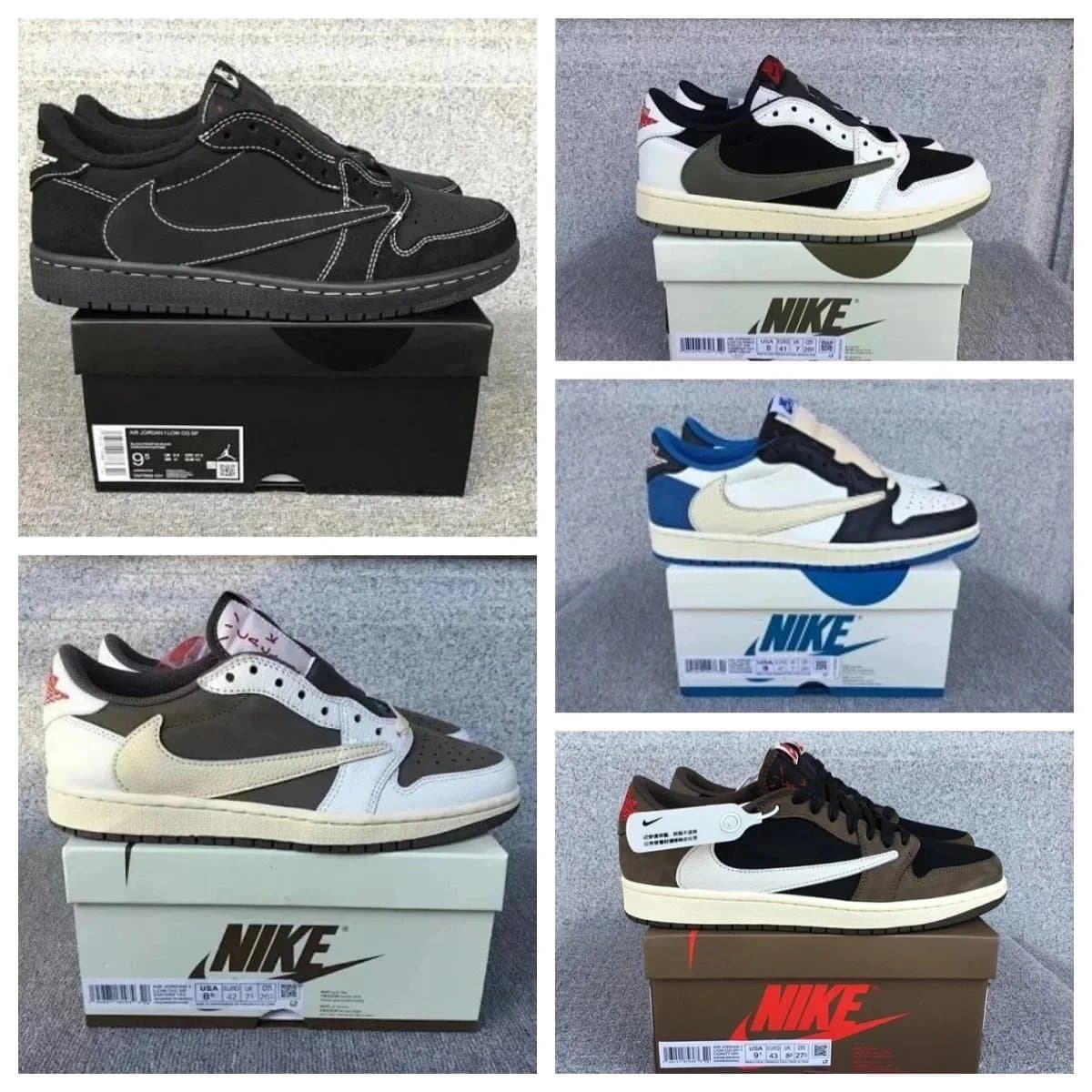 Travis Scott x Nike Air Jordan 1（16style）