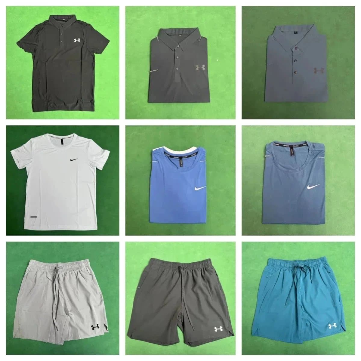 Nike Under Armour T-shirt shorts suit（5+）