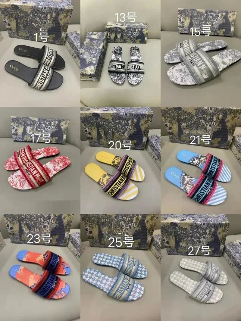 Dior slippers (36+styles)