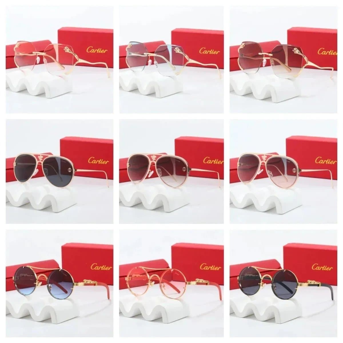 Cartier Sunglasses Luxury Designer Eyewear for Women and Men