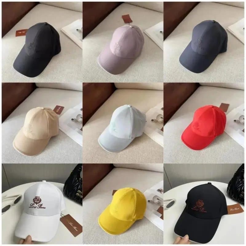 Loro Piana Embroidered Baseball Cap for Men and Women