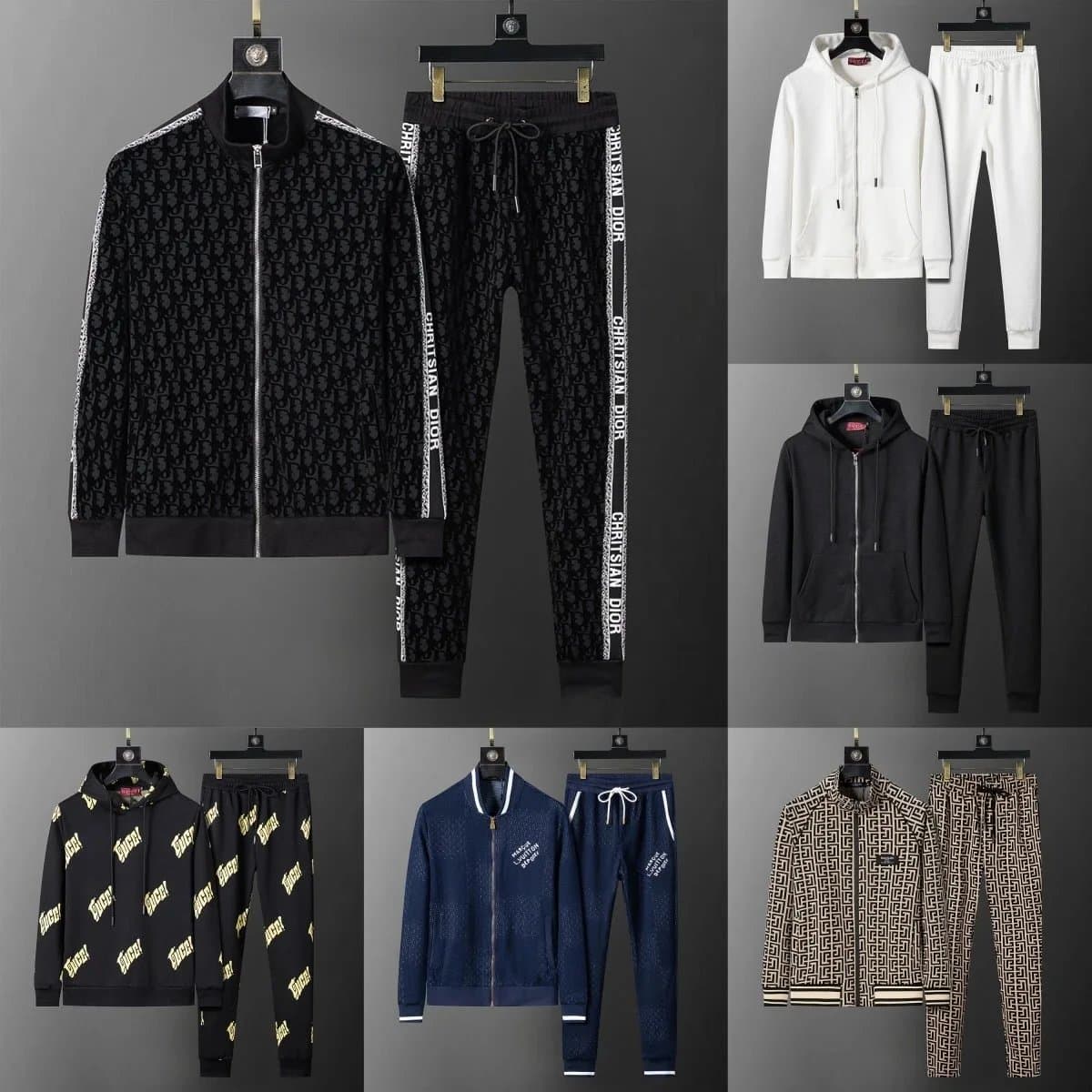 Christian Dior Men's Tracksuit Set - Luxury Sportswear Collection