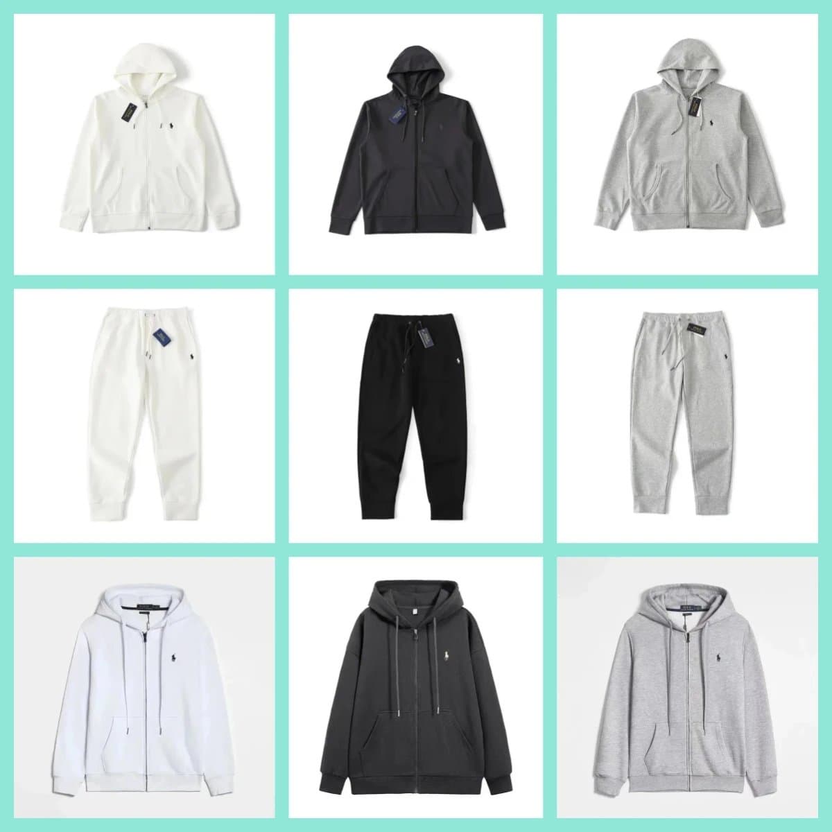 Polo Ralph Lauren Men's Hoodie and Sweatpants Set - Classic Comfort Wear