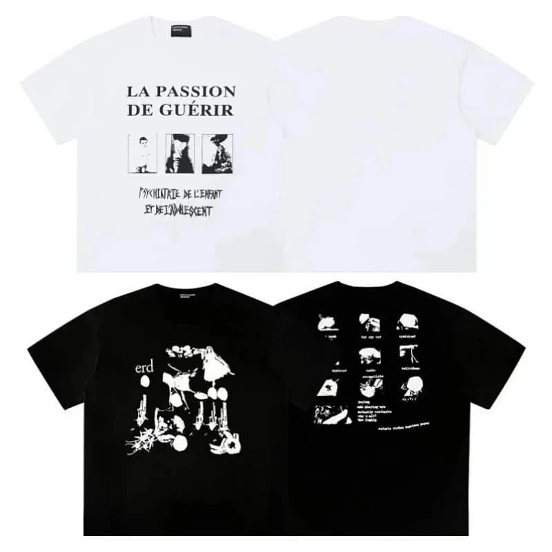 erd LA PASSION DE GUÉRIR T-Shirt Artistic Graphic Design