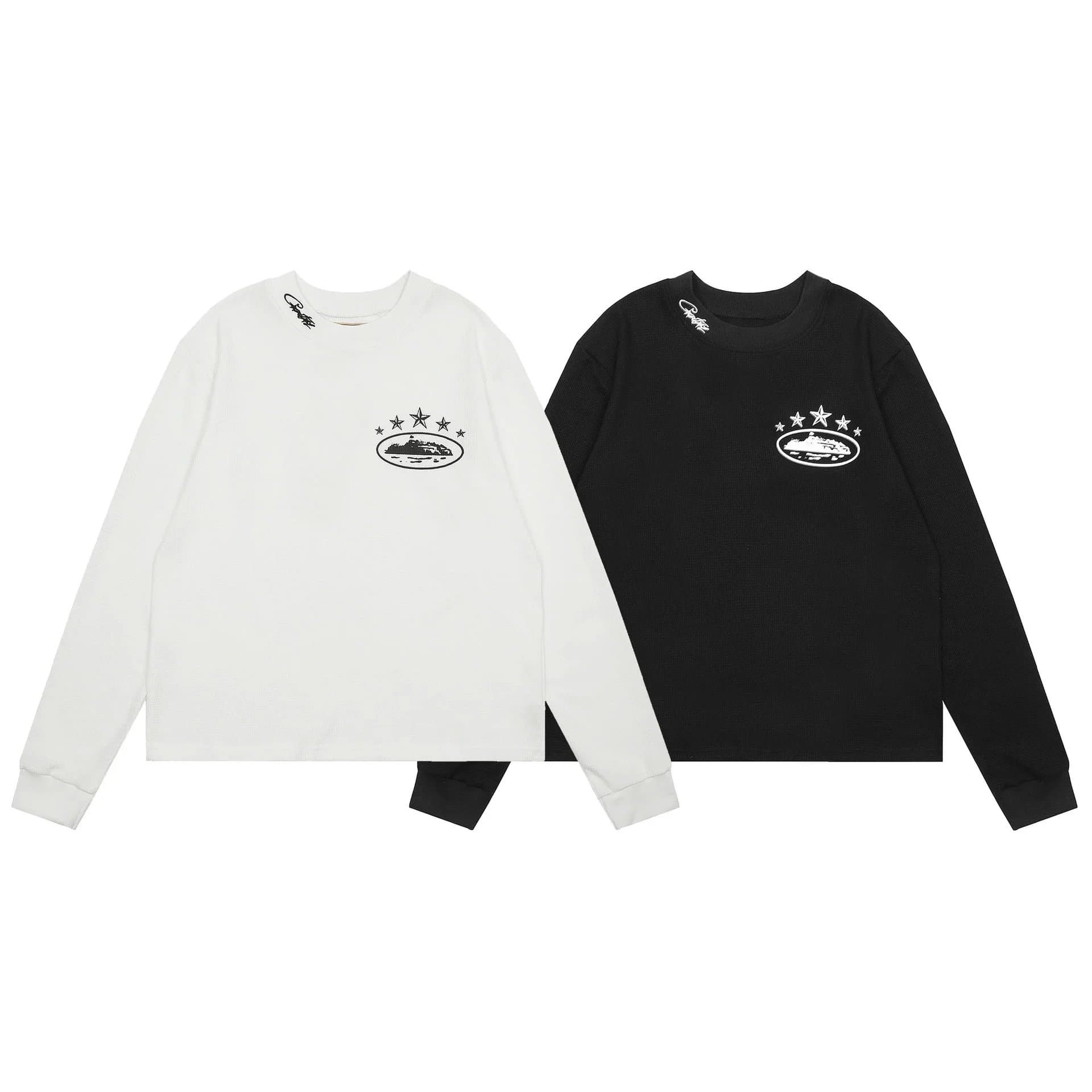 Futura Long Sleeve T-Shirt with Star Logo Design