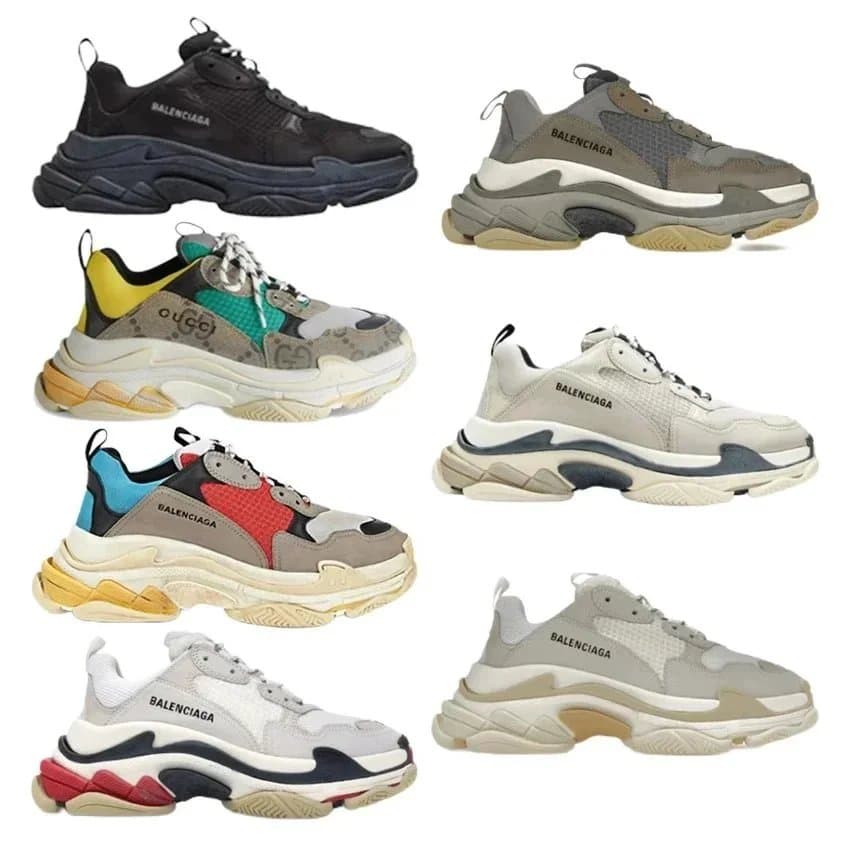 Balenciaga Triple S Sneakers - Premium Fashion Footwear