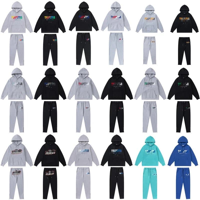 TRAPSTAR Hoodie and Sweatpants Set for Men and Women