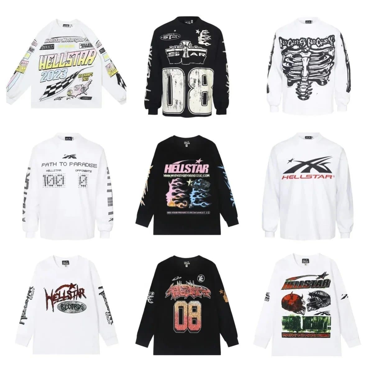 Hellstar Long Sleeve T-Shirts Collection 2023