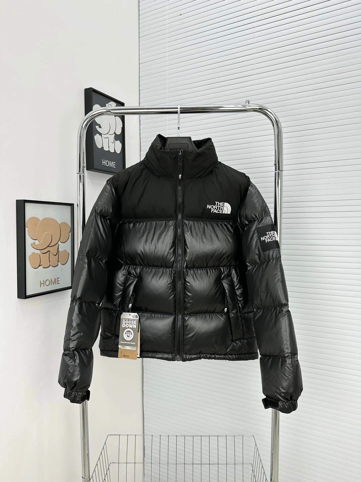 The North Face Black Down Jacket for Women Winter Warm Puffer Coat