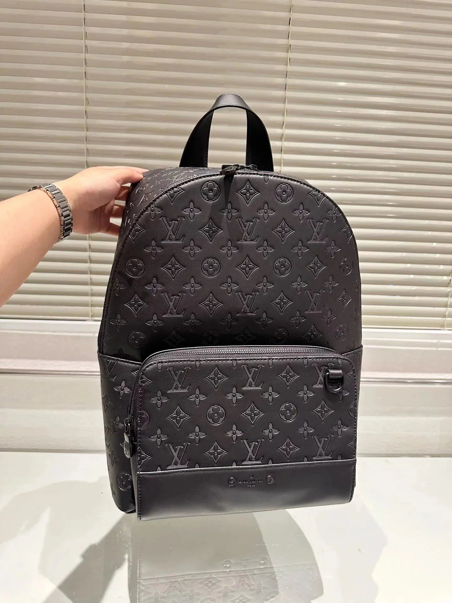 Louis Vuitton Monogram Empreinte Leather Backpack