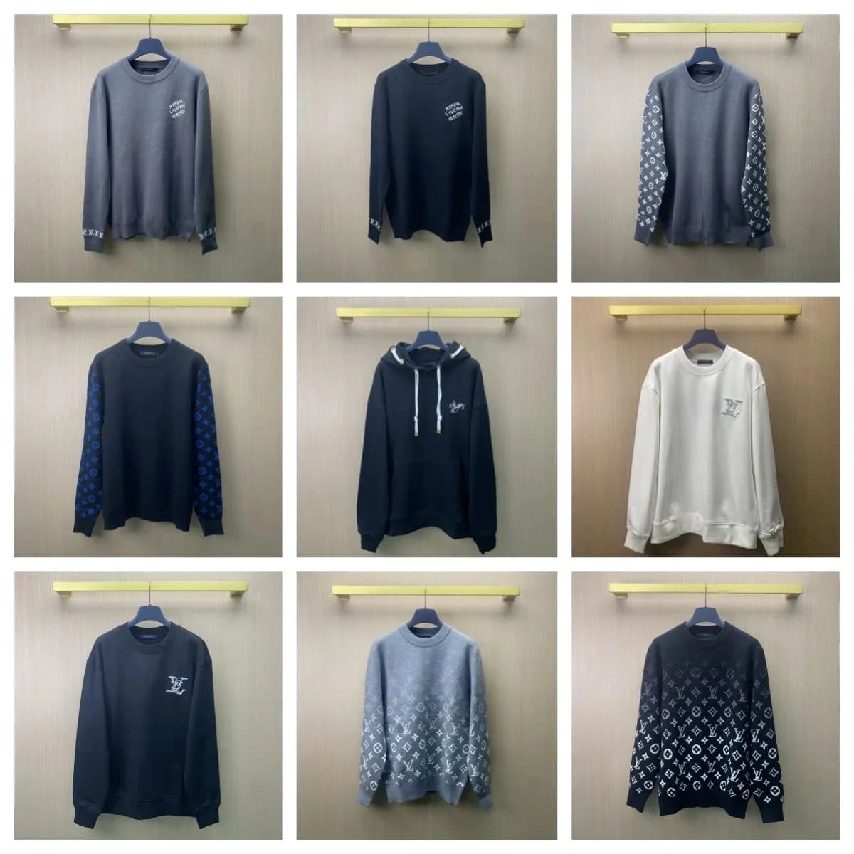 Louis Vuitton Men's Sweatshirts and Hoodies Collection