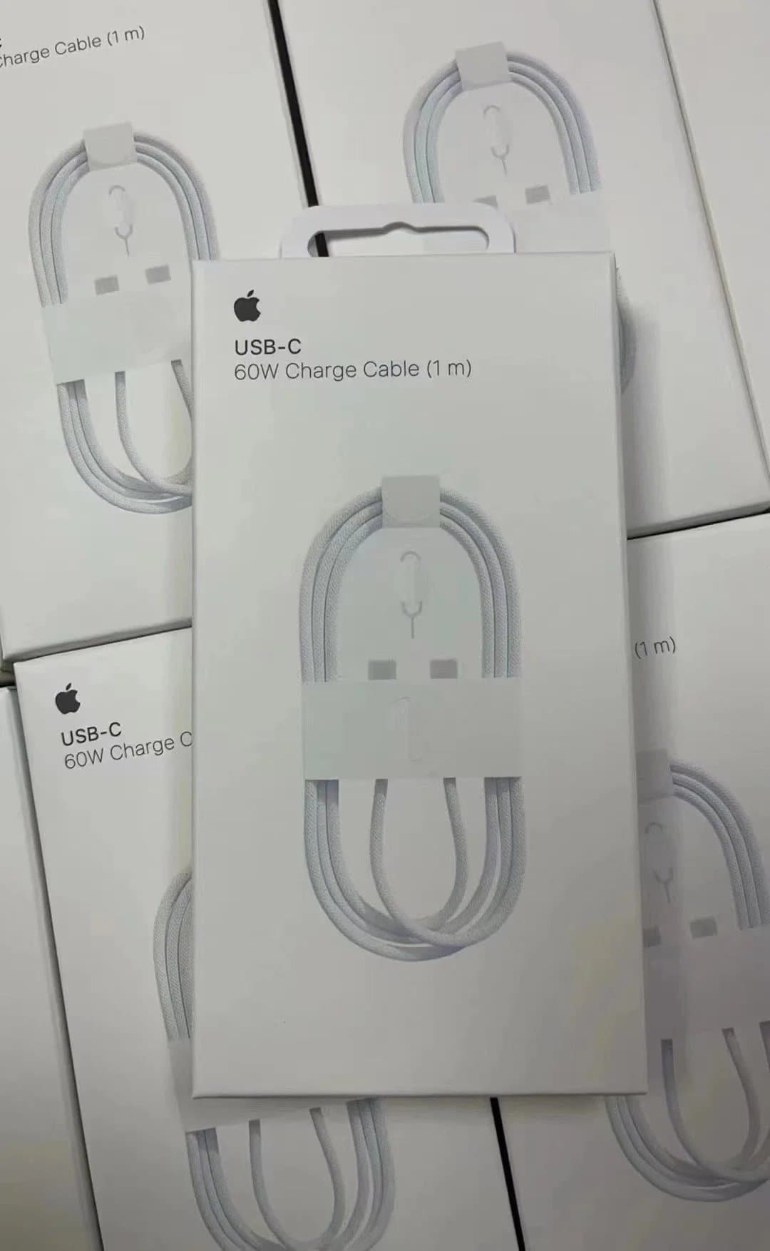 Apple USB-C 60W Charge Cable 1m Fast Charging Data Sync Cord