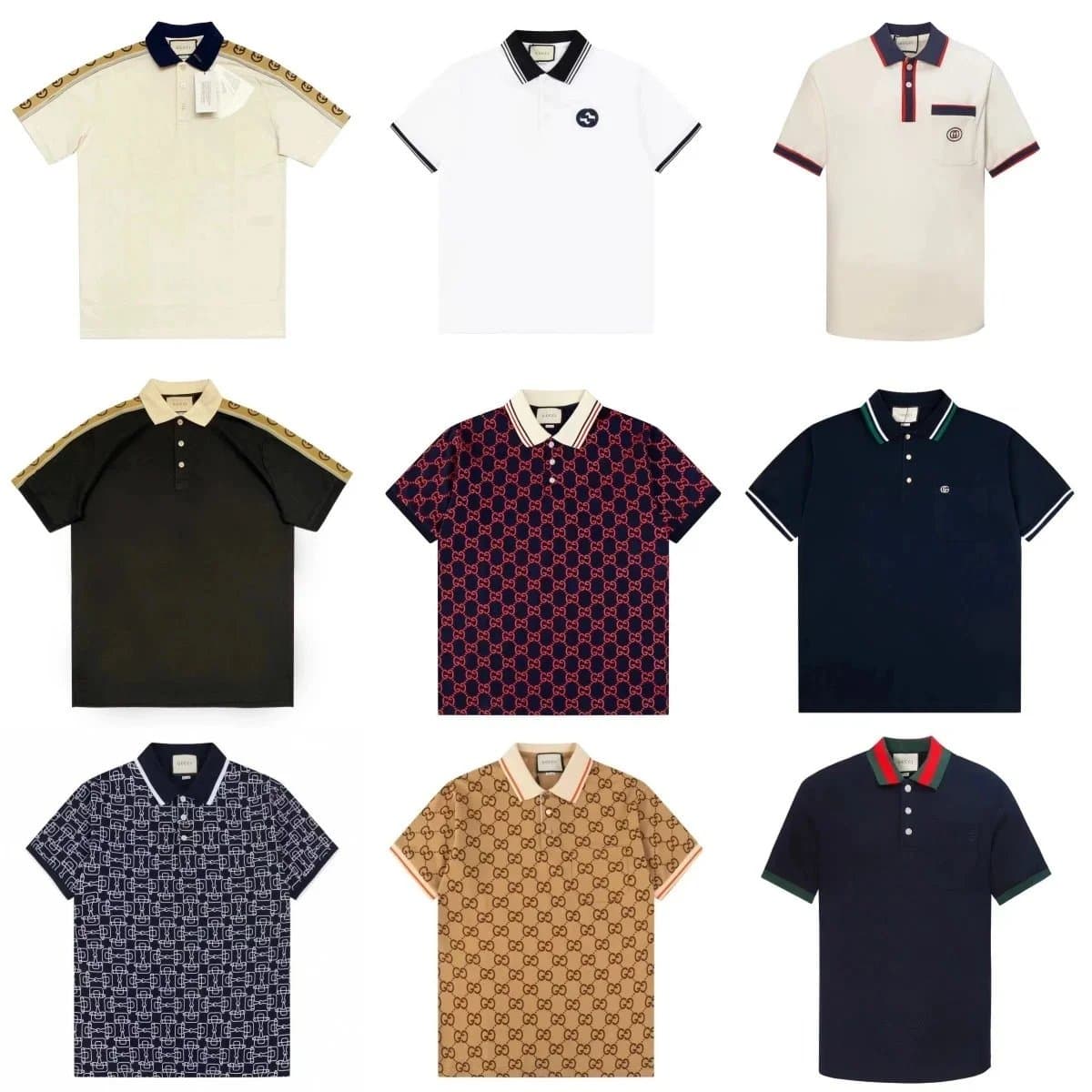 Gucci Men's Polo Shirts Collection - Premium Fashion & Style