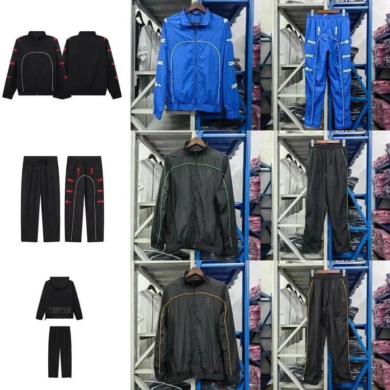TRAPSTAR Sport Suit Men's Tracksuit Set Lightweight Jacket and Pants