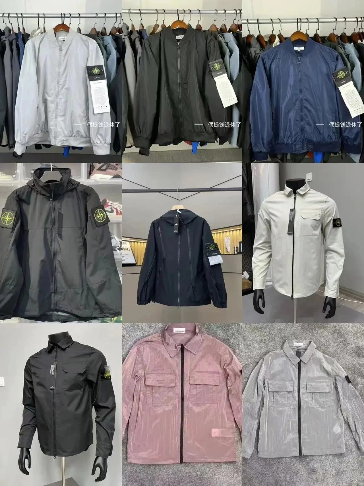 Stone Island Men's Lightweight Jackets & Outerwear Collection