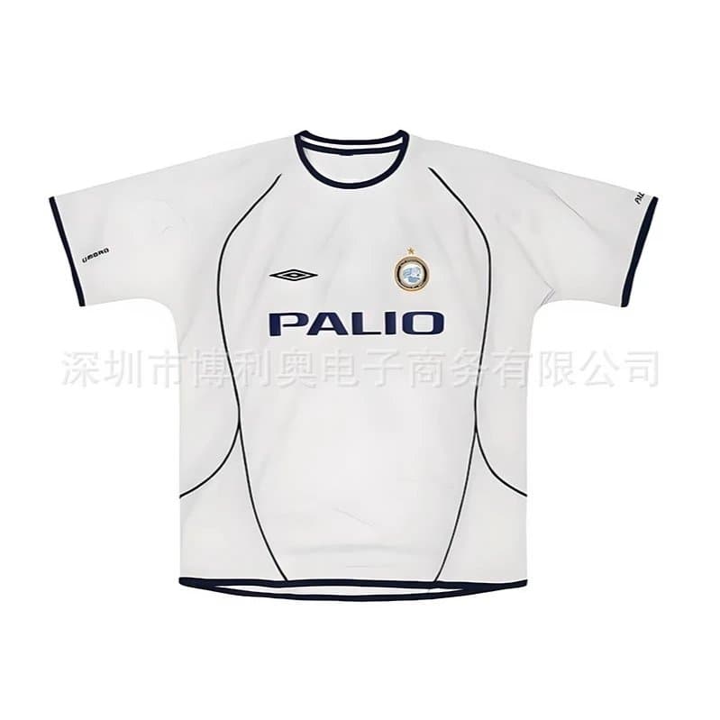 Palio Football Jersey White Home Kit Umbro Soccer Shirt