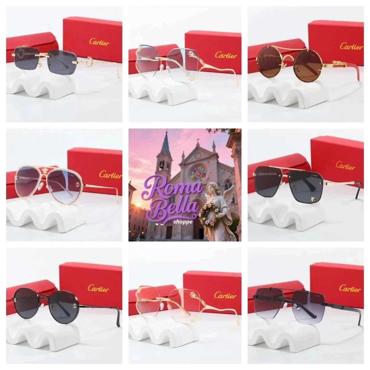 Cartier Sunglasses Luxury Designer Eyewear for Men and Women
