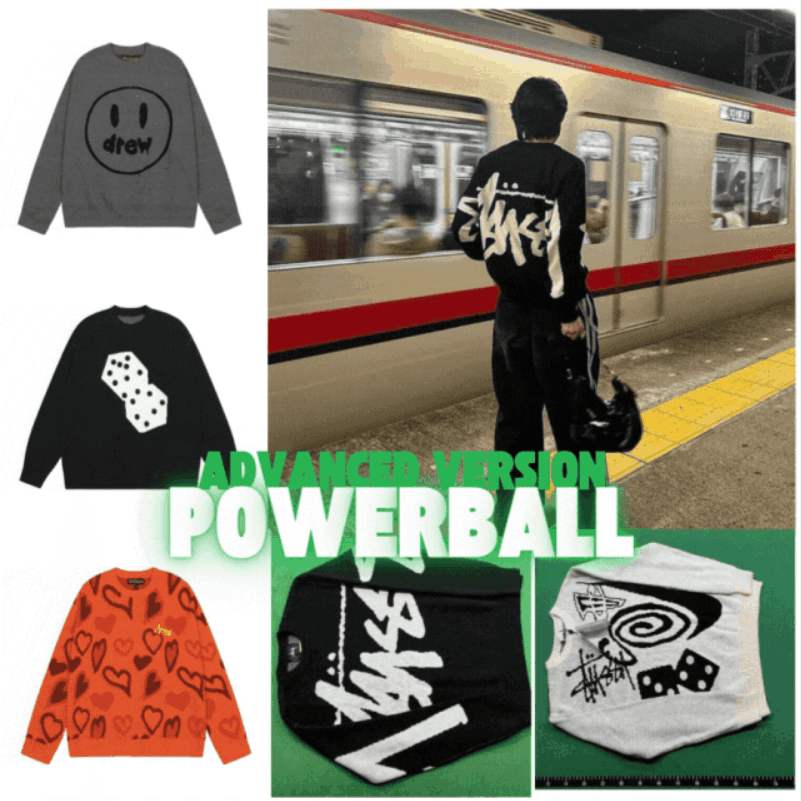 Drew House Powerball Advanced Version Sweatshirt Collection