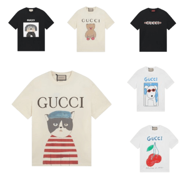 Gucci T-shirt (29 Colorways)
