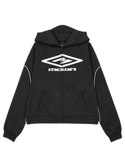 Mowalola Zip Up Hoodie