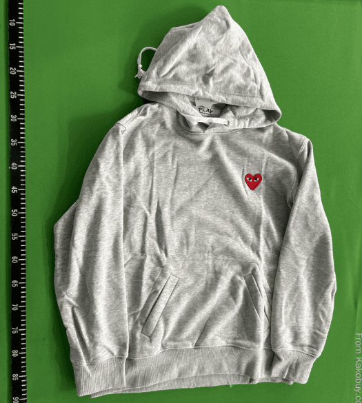 2 Comme De Garcons Hoodies