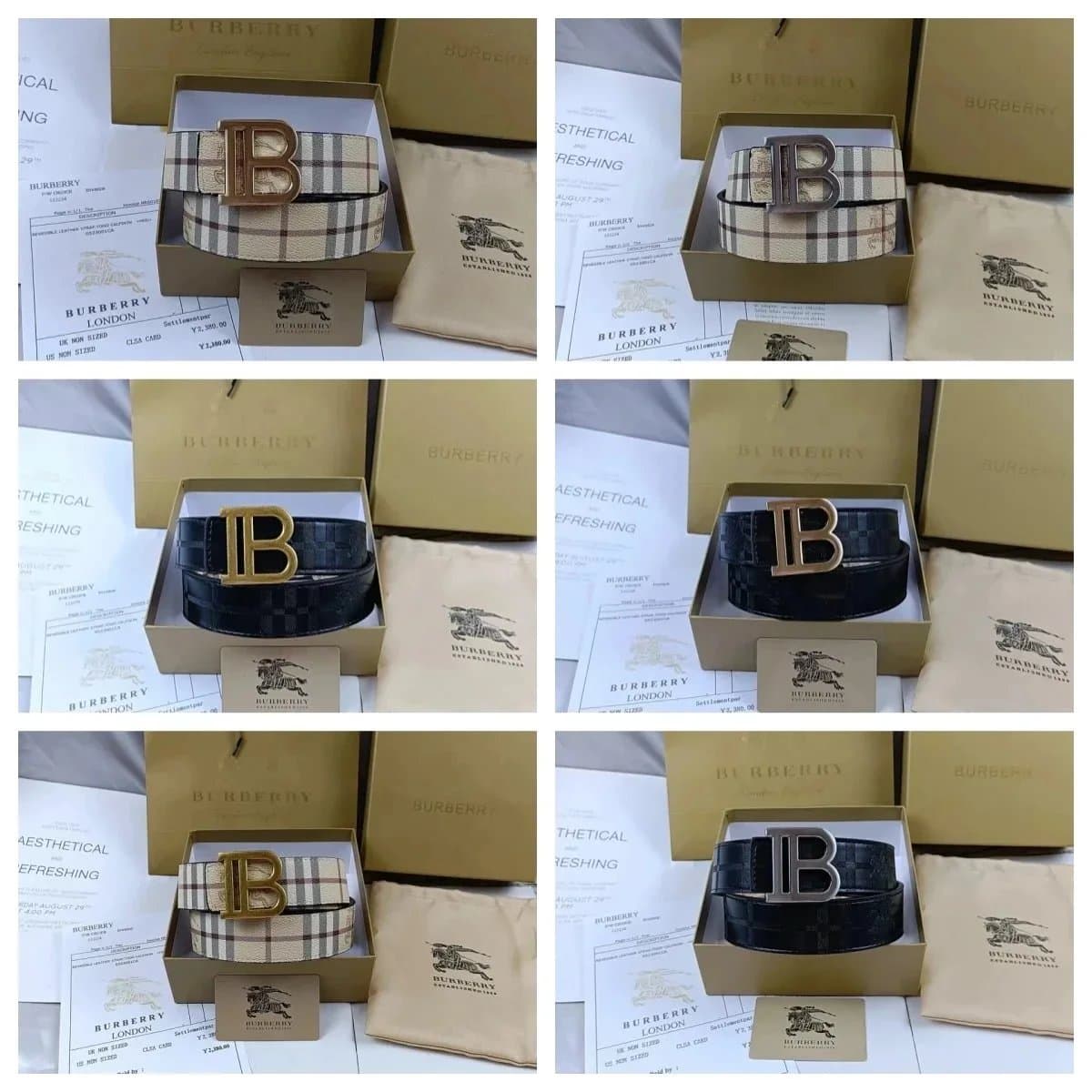 Burberry Belt(25+ Styles)