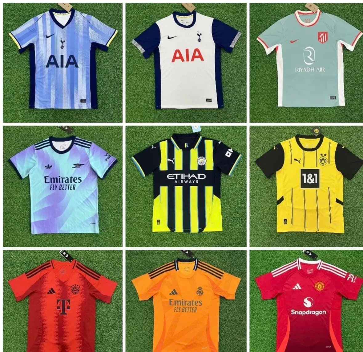 Club jerseys