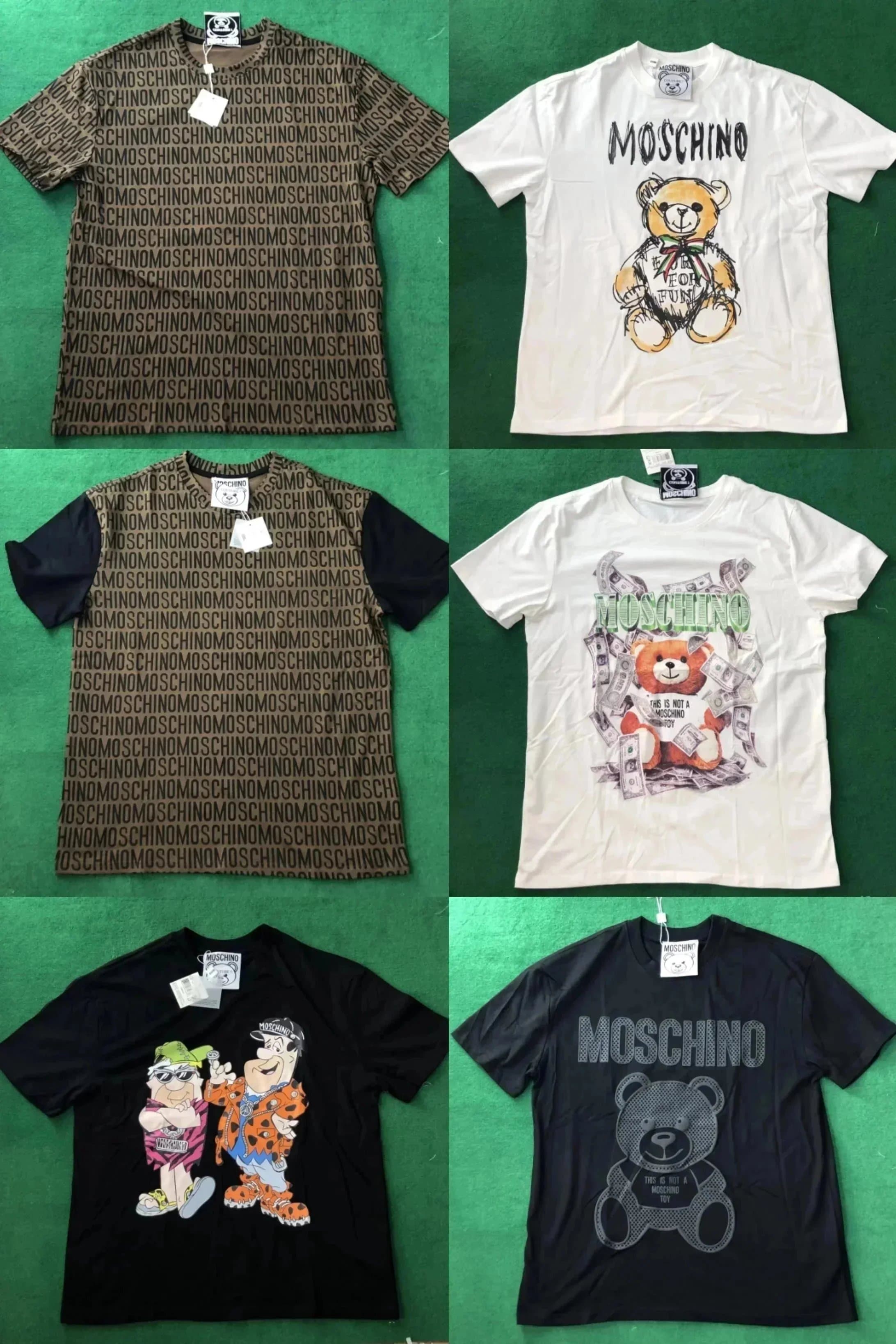 Moschino T-shirt Tee (40 Styles)