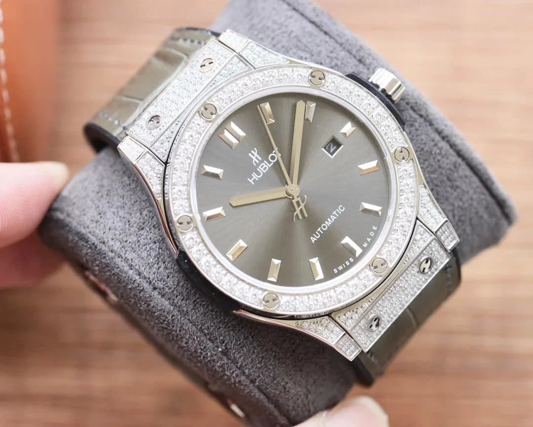 Hublot Classic Fusion Automatic Diamond Watch for Men