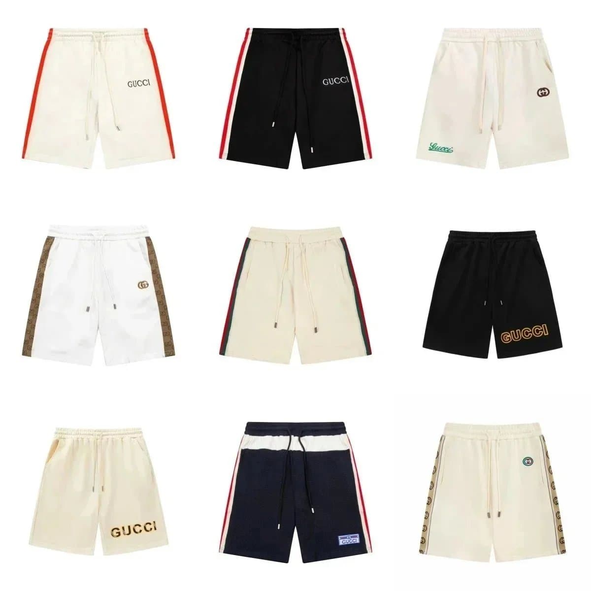 Gucci Men's Logo Track Shorts in Multiple Colors