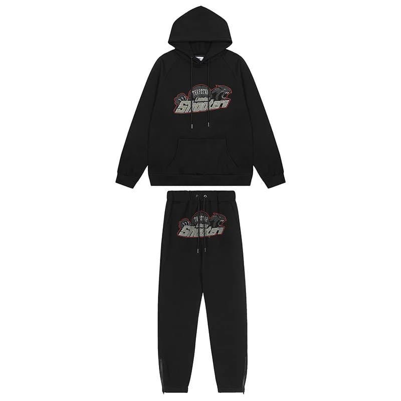 Perpetual Shooters Black Hoodie and Jogger Set