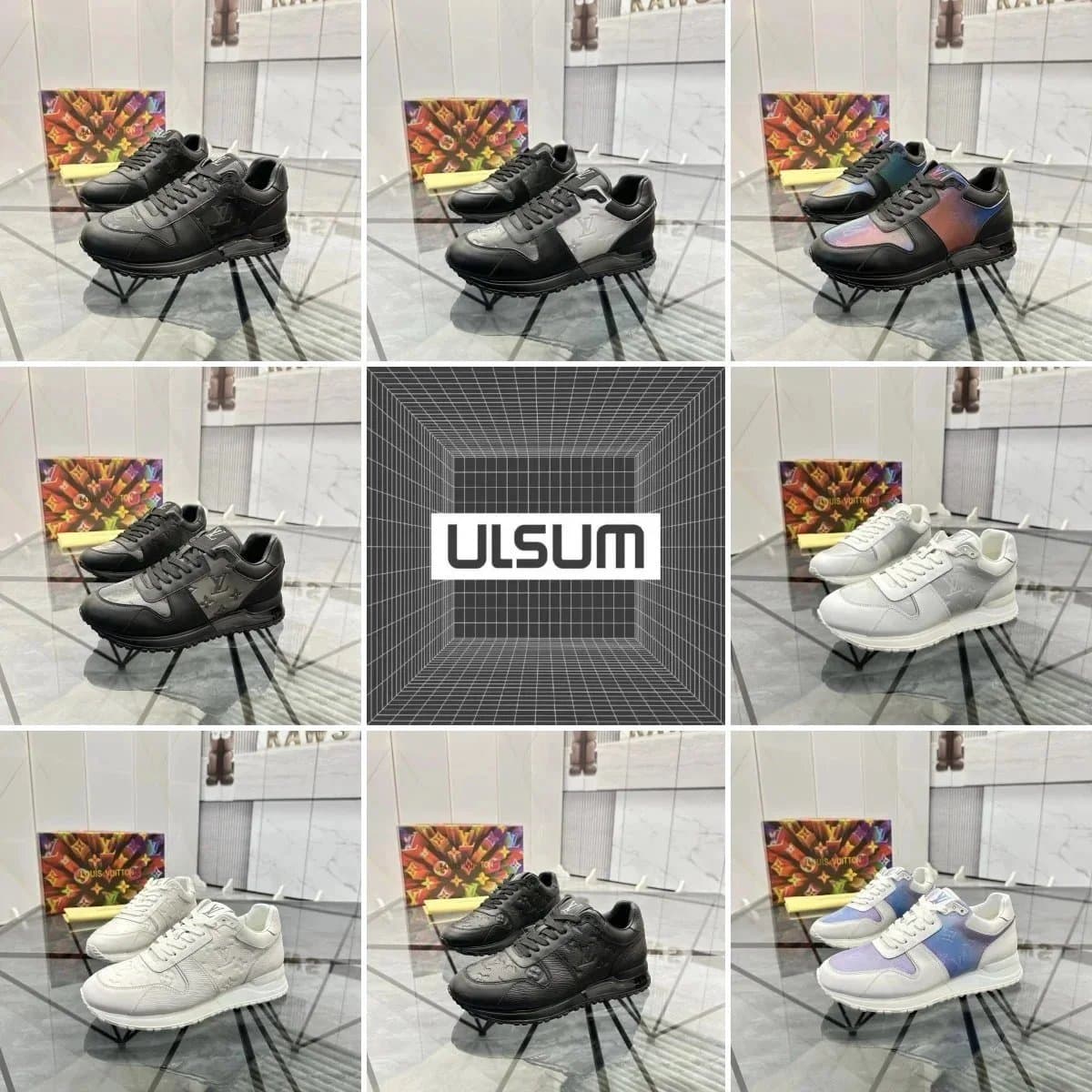 ULSUM Fashion Sneakers for Men and Women Lightweight Comfortable Casual Shoes