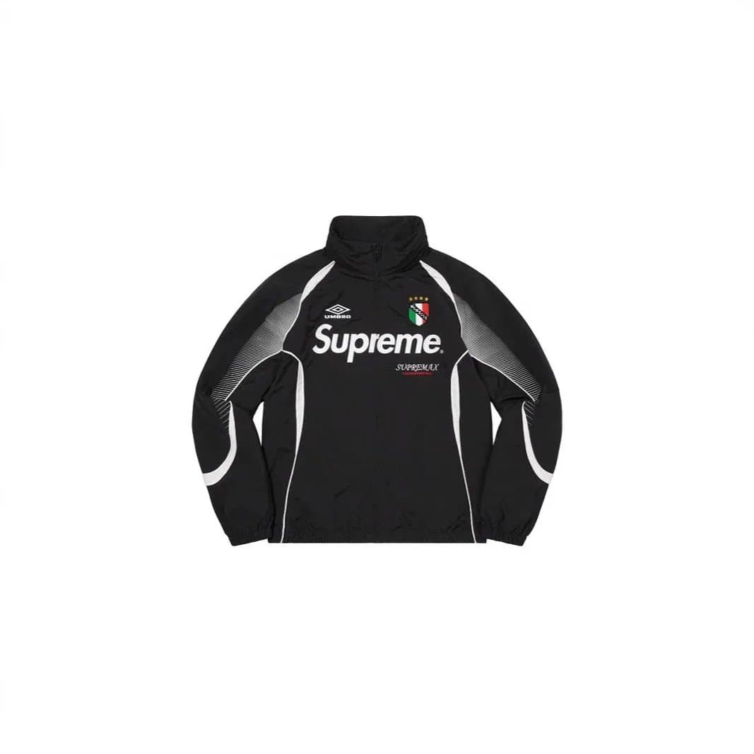 Supreme x Umbro Italy Track Jacket Black
